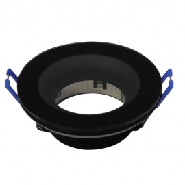 015-034-0001 ROZETNA GU 10 BLACK 240V  IP65-KAKTUS